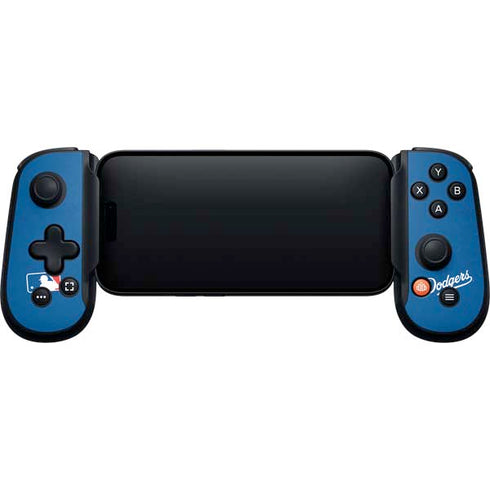 MLB Los Angeles Dodgers - Solid Distressed Backbone One for iPhone Game Controller Skin